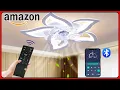TOP 7 mejores VENTILADORES de TECHO con LUZ y silenciosos para tu DORMITORIO Amazon 2025
