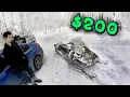 BUYING A 200 CRAIGSLIST SNOWMOBILE YAMAHA ENTICER LONG TRACK
