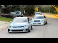 chilling & mobbing in the stance cars