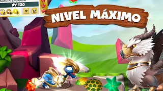 Subo al maximo nivel mis dragones consigo a Aguileon Dragon Mania Legends