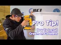 The Best Way To Install Crown Molding On Cabinetry
