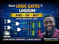 Basic Logic Gates in Logisim AND OR NOT Explained Visually
