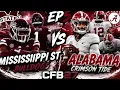 CAN WE STAY UNDEFEATED Mississippi State vs Alabama CFB 27 Dynasty