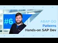 ABAP OO Part 6 - Revisit ABAP Object Oriented Patterns