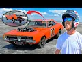 Drag Racing Whistlindiesel s 1 500hp General Lee HUGE wheelie