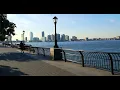 Battery Park in New York On the location of movie
