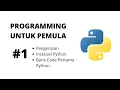 Belajar programming untuk pemula - Python