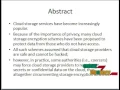 Audit-Free Cloud Storage via Deniable Attribute-based Encryption Final Year Projects 2015
