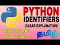 Python Identifiers Tamil