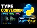 Python Type Conversion What Happens When You Convert Lecture 20 Talent Kaksha