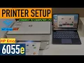 HP Envy 6055e Printer Setup with Windows Laptop PC