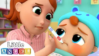 Baby is Sick | Twinkle Twinkle Little Star Song | Little Angel Kids Songs \u0026 Nursery Rhymes