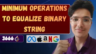 Minimum Operations to Equalize Binary String LeetCode 3666 BFS