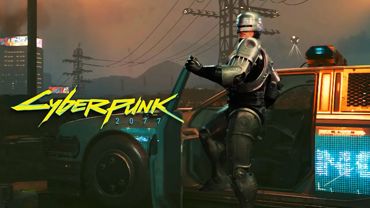 RoboCop in Cyberpunk 2077