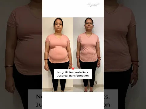 13 KGs LOST + Full Body Transformation 🔥#fatloss #bellyfat #beforeandafter