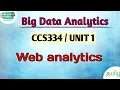 Web analytics in big data analytics tamil CCS334 Big Data Anna University reg 2021