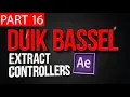Duik Bassel Tutorial Part 16 of 30 Extract Controllers After Effects Motion Graphics 2D Animation