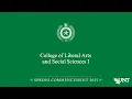 CLASS I UNT Commencement Spring 2025