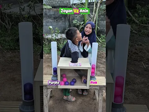 Zayan vs. Anin , siapa nih yang menang?!! #shorts