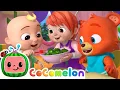 Download Lagu Yes Yes Vegetables 🍉 CoComelon Nursery Rhymes \u0026 Kids Songs 🍉🎶Time for Music! 🎶🍉