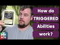 How do TRIGGERED abilities work in Magic the Gathering Manfred Plus Magic