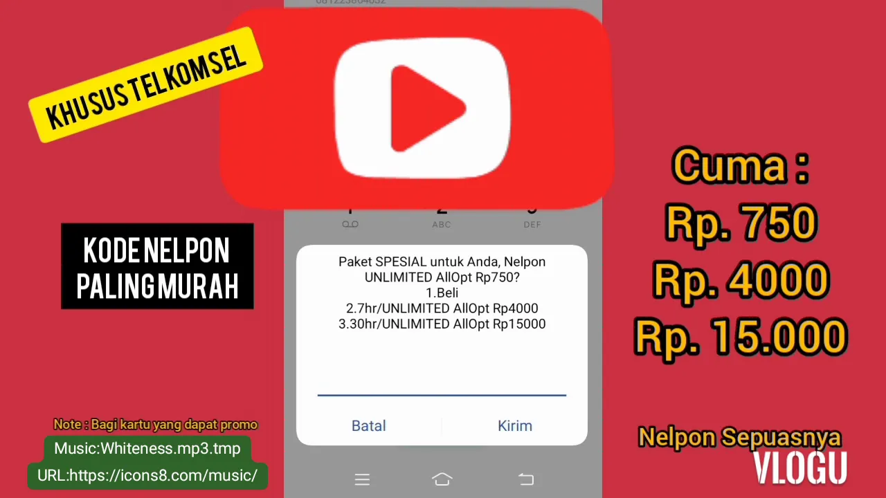 CARA DAFTAR PAKET NELPON UNLIMITED DI APLIKASI MY TELKOMSEL || NELPON SEPUASNYA