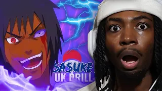 pureojuice sasuke uchiha uk drill naruto shippuden rap reaction