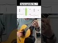 RELAX with Gymnopédie No. 1 by Erik Satie 🇫🇷 #eriksatie #guitar #tabs #calmmusic #shorts