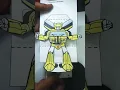 Bumblebee - Transformer Pop Up I Rise Of The Beast