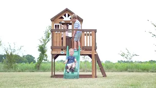 Playwell Backyard Discovery Echo Heights Playhouse