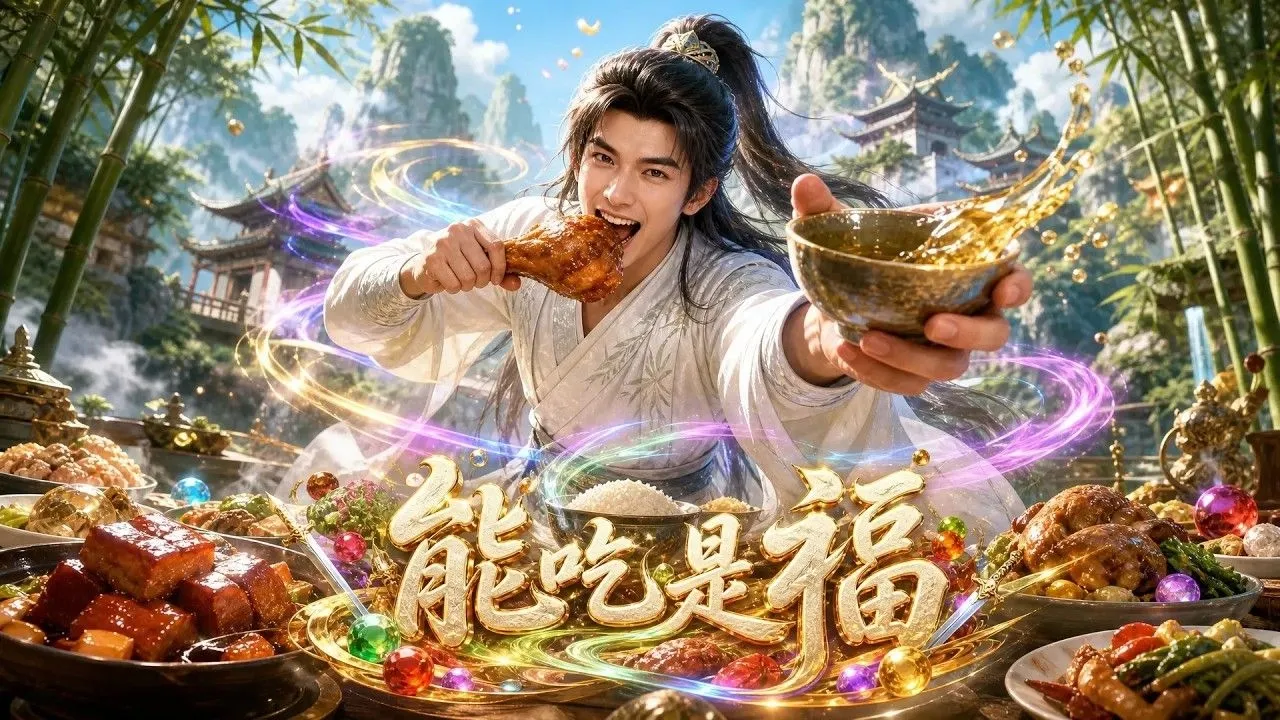 一口气看完丨吃货 越吃實力越強!這套頂級系統簡直就是為我量身訂做,看我吃垮整個修仙界