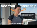 My Amazon Internship Experience Return Offer
