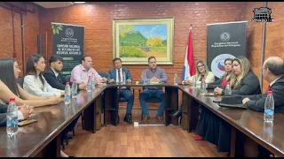 CONADERNA recibe a alumnos de la carrera de Derecho UNA de Benjamín Aceval