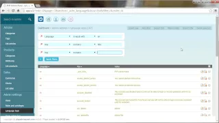 PHP Admin Panel - multiple filter and sorting