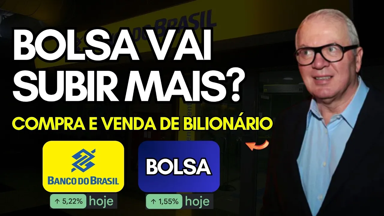 Bolsa Sobe e BBAS3 Dispara. O que Lirio Parisotto Comprou e Vendeu?
