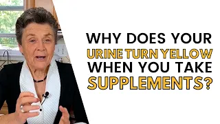 Why does my urine turn yellow with supplements