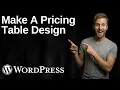 How To Make A Pricing Table Design In Elementor WordPress 2026 Easy Guide