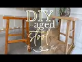 DIY VINTAGE STOOL TRANSFORMING A FACEBOOK MARKETPLACE FIND