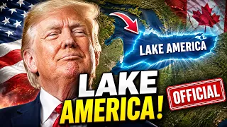 Trump Renames Lake Ontario LAKE AMERICA WHY NOW