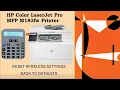 Lagu HP Color LaserJet Pro MFP M183 Printer : Reset Wireless Settings back to Defaults