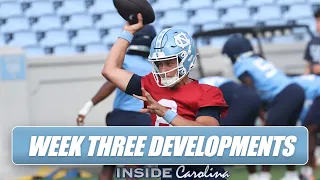 Week 3 UNC Football Training Camp Developments Inside Carolina Analysis College Football
