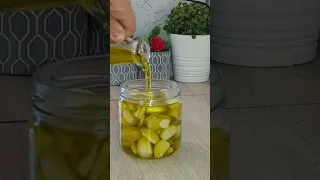 الثوم وزيت الزيتون دندنها