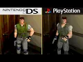 Resident Evil NINTENDO DS vs PLAYSTATION - Comparativo Jugamer