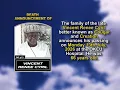 Vincent Renee Cyril Short Obituary