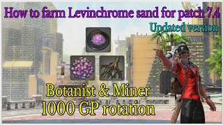 How to farm Levinchrome aethersand for patch 7 4