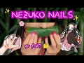 I Made Press-On Nails For My Sister s Nezuko Demon Slayer Cosplay She Freaked Out DizzyIzzyArt