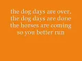 Florence + The Machine - Dog Days Are Over Lyrics