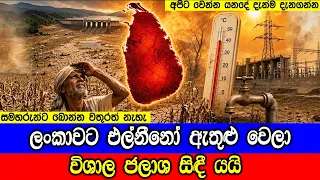 ලංකාවට එල් නීනෝ ඇතුළු වෙලා! What a Strong El Niño Could Mean for Sri Lanka ?