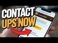 How to contact UPS customer service - Direct Link