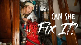 EP 17 | Can She Fix it? | Beta Marine Engine Maintenance